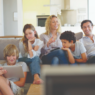 A young family enjoying time together, knowing they are protected with Protective Strategic Objectives II variable universal life insurance.