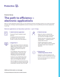 Cover of the Protective electronic applications flyer