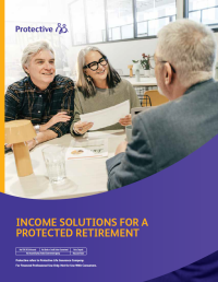 Cover of Protective® Income Capabilities brochure.
