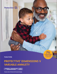 Cover of Protective® Dimensions V variable annuity product profile
