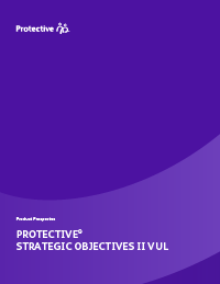 Cover of the Protective Strategic Objectives II variable universal life insurance prospectus