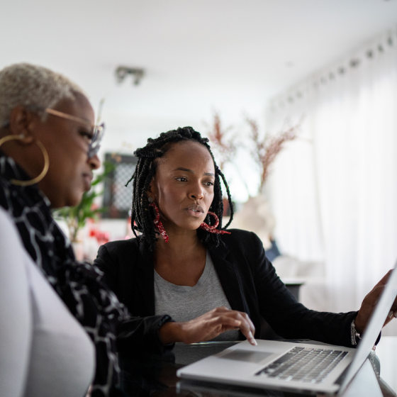A financial professional presenting Protective Classic Choice term life insurance to a client