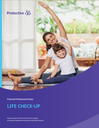 Cover of the Protective life check up financial professional guide