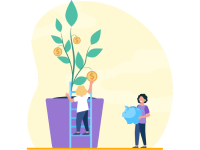 an illustration of a plant growing which represents the growth potential of Protective annuity products